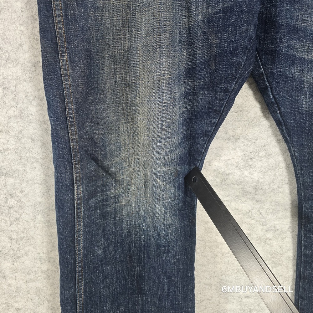 Wrangler Retro Relaxed Bootcut Jeans Mens 38x32 Fits 38x29.5 Dark Wash 10WRTJHJH - Picture 8 of 14